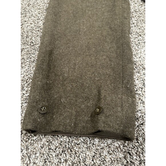 Vintage 1963 Military Mitin Pants US26 NV Neirynck Holvoet Army Green Wool Cargo - Picture 6 of 11